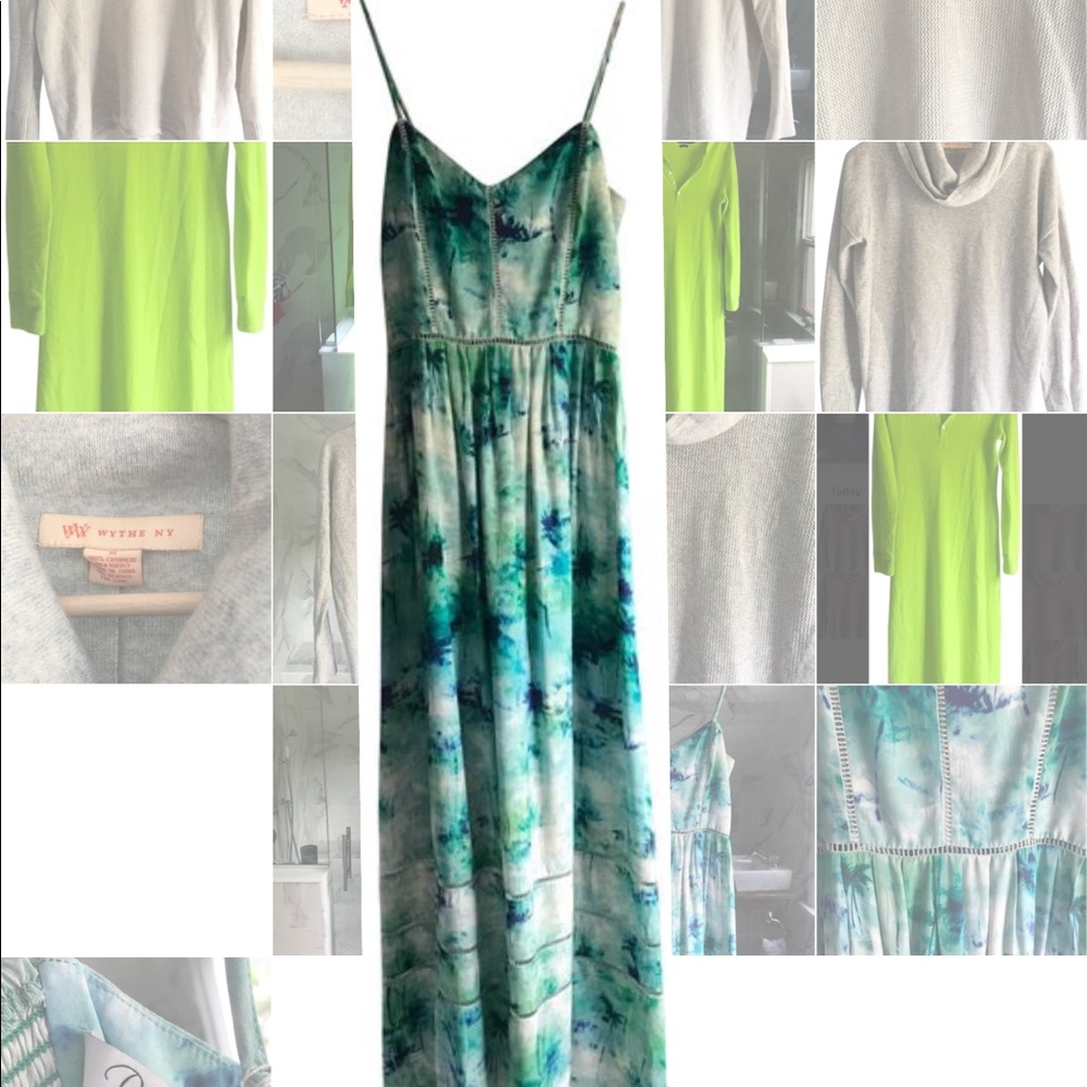 Parker multi color maxi dress